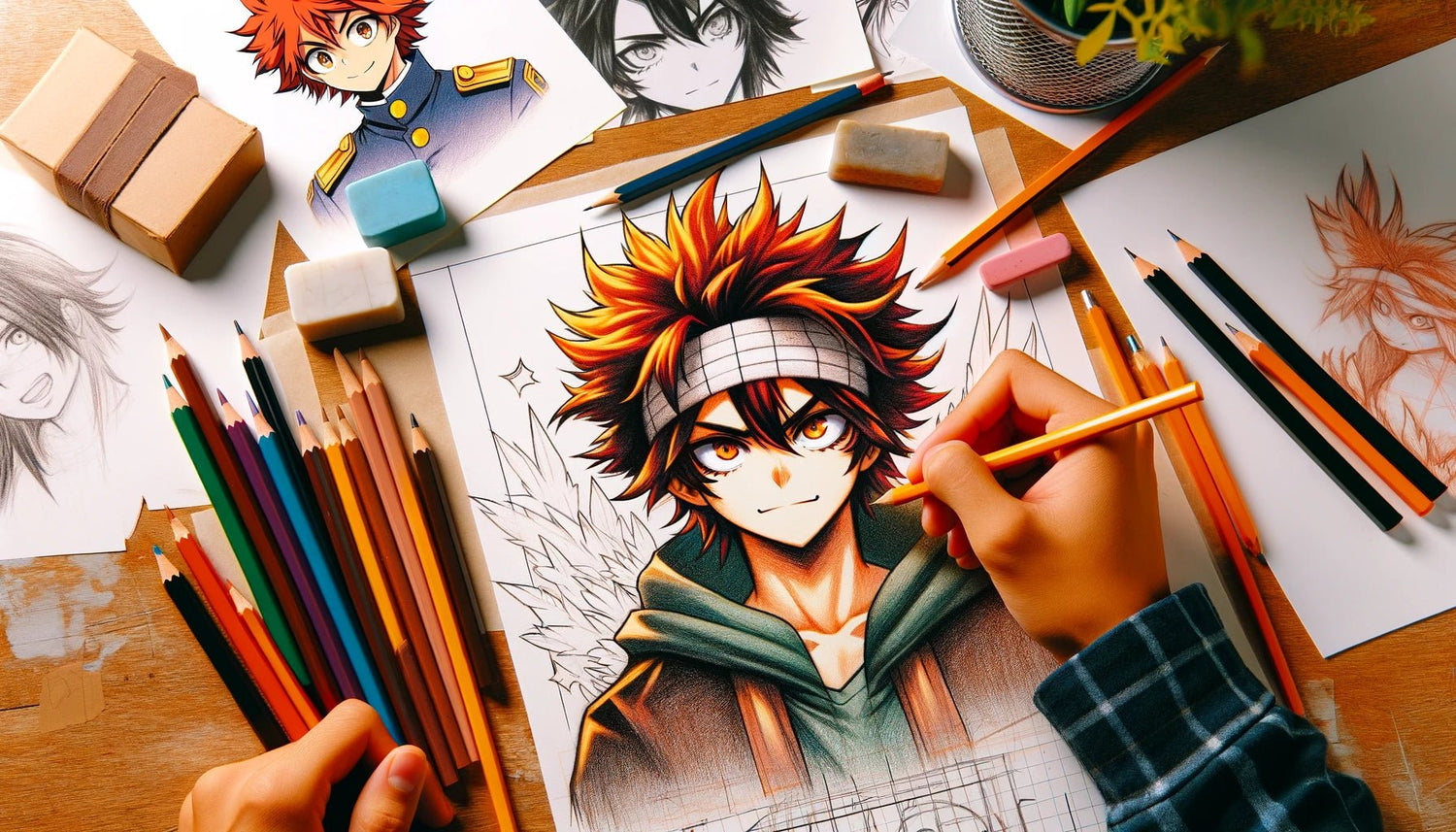 Draw Anime Naruto in 5 Minutes Using Master Techniques - Seakoff