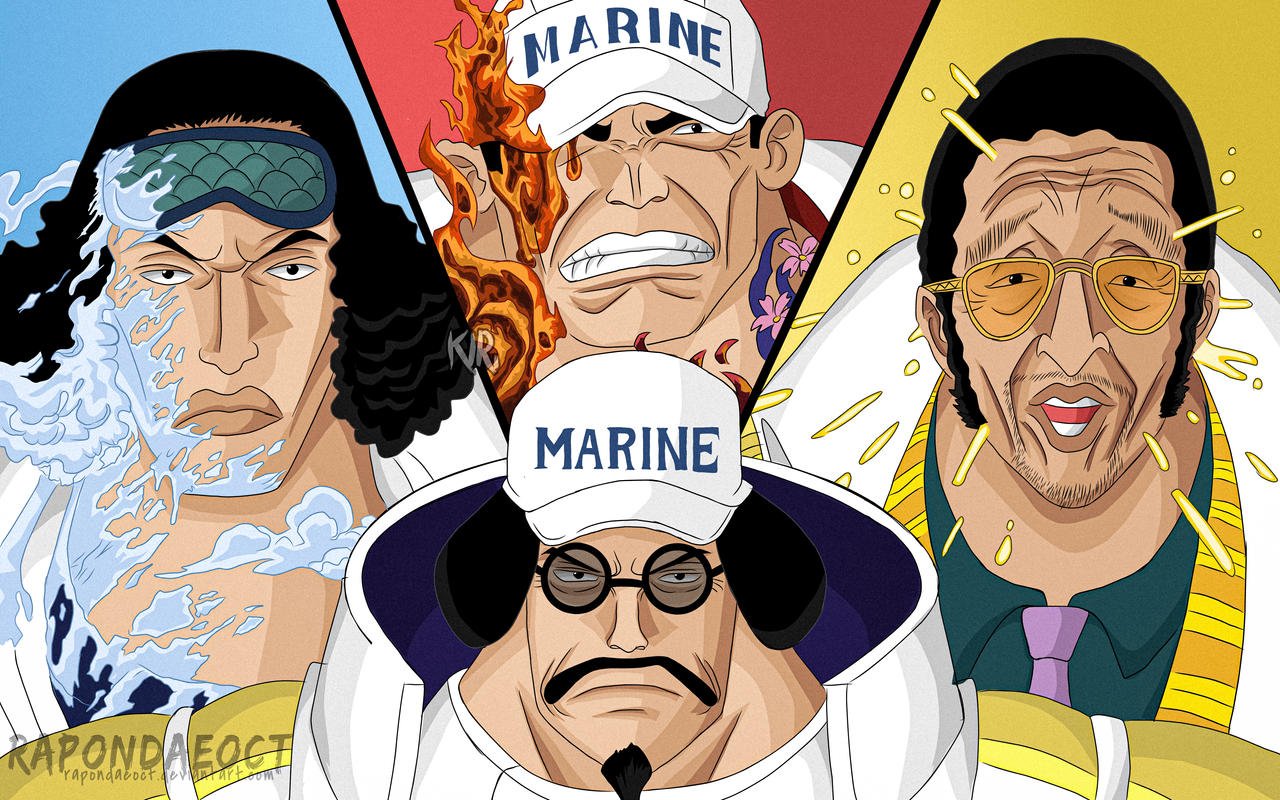 Fleet Admiral Sengoku from One Piece: The Legendary Leader of the Marines - Seakoff