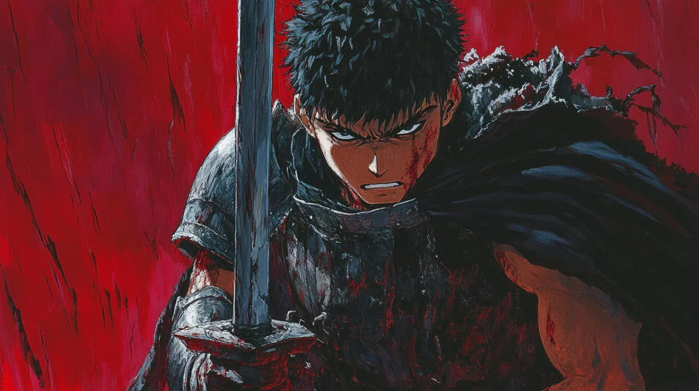 Guts from Berserk: Inside the Mind of Anime’s Most Relentless Warrior (With Stunning Art)