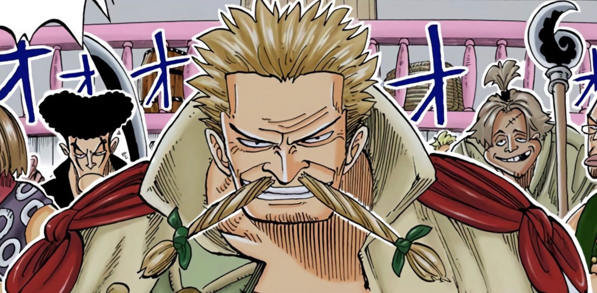 Zeff from One Piece: The Legendary Red-Footed Chef and Mentor - Seakoff