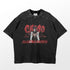 This stylish black t-shirt from Jujutsu Kaisen features a distressed print of Choso and a subtle blood design. "JUJUTSU KAISEN" is boldly printed in red below the graphic, making it an iconic anime apparel piece.