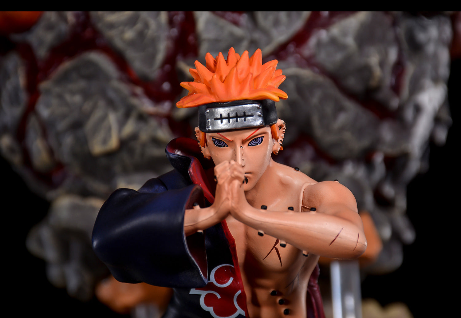 Figura de acción del dolor - 43.8 cm | PVC premium con función de iluminación-Naruto Collectible
