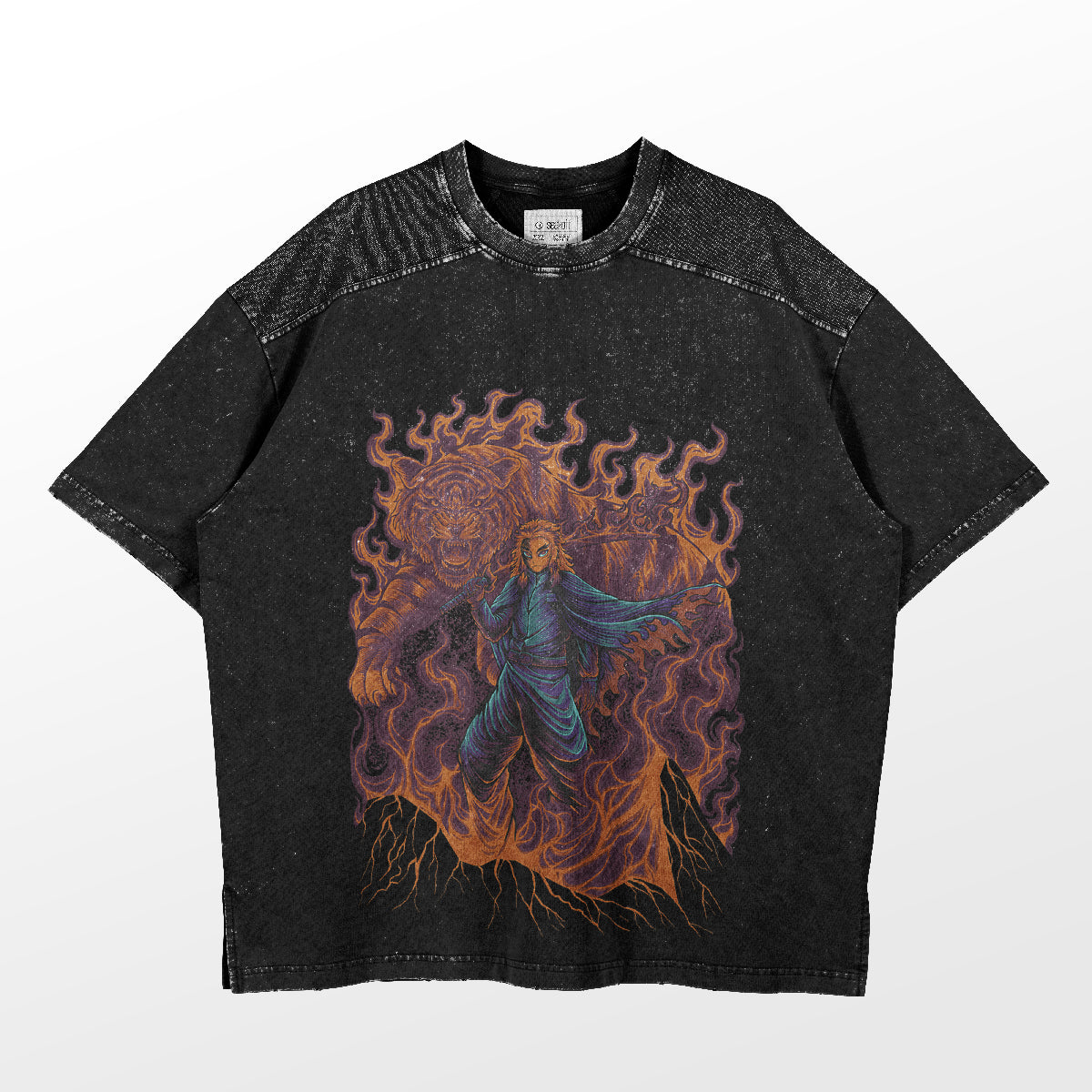 Camiseta de tigre de Flame Rengoku Kyojuro - Demon Slayer