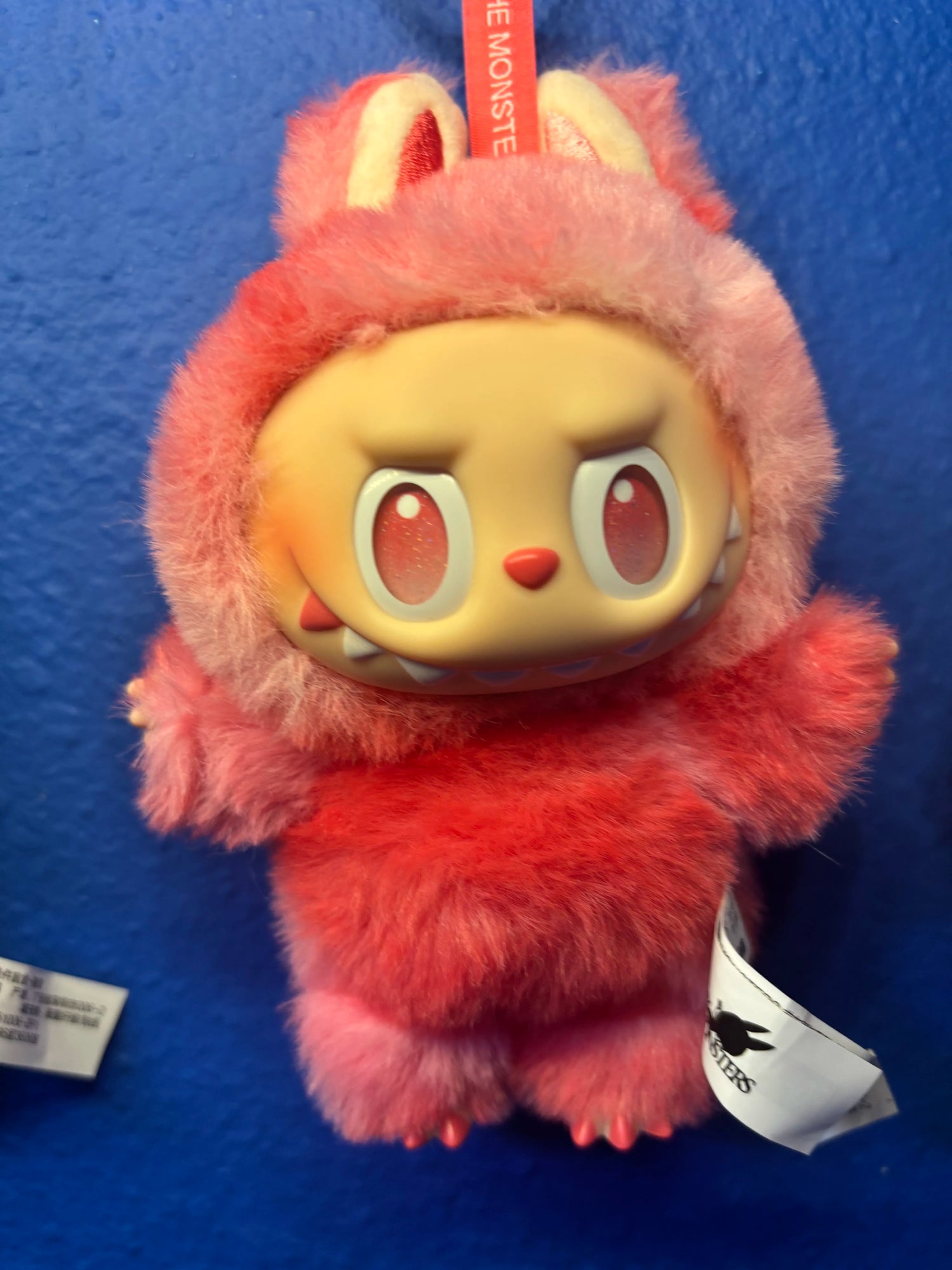 POP MART Labubu LOVE Plush Doll Keychain – The Monsters Energy Series Limited Edition