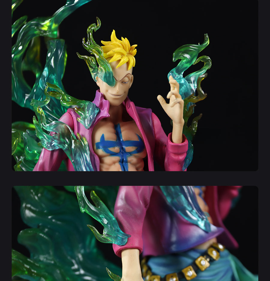 Figura Franky Action - 34 cm con efectos en llamas y detalles mecánicos, edición limitada - One Piece Coleccionable