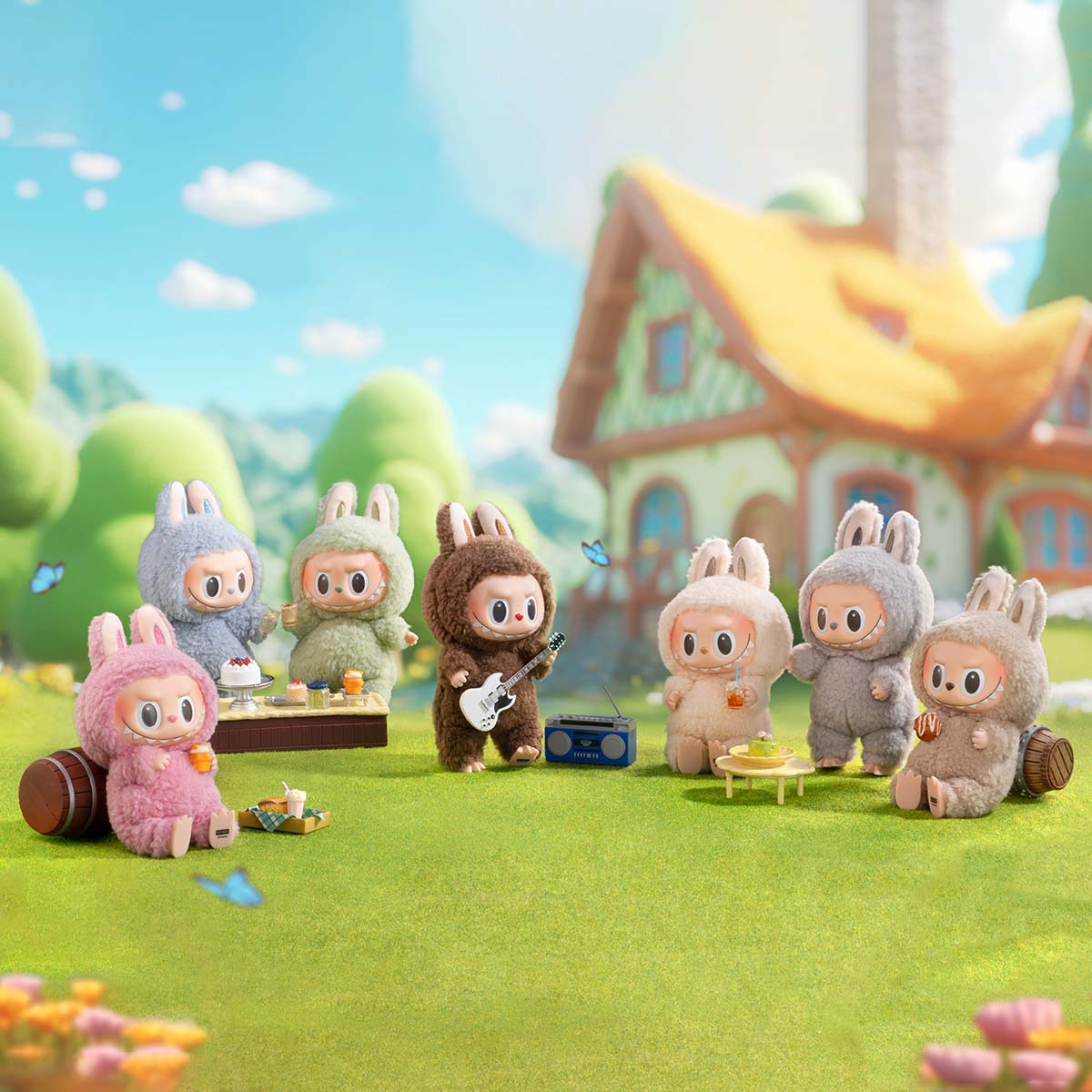 POP MART Labubu Doll Keychain Series Vol. 1 – Complete Set or Single Box