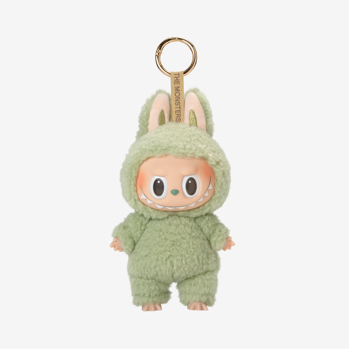 POP MART Labubu Green Grape Plush Keychain – The Monsters Series Vol. 1 Collectible