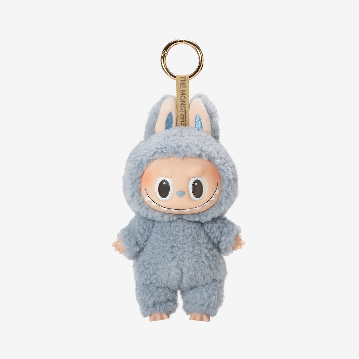 POP MART Labubu Sea Salt Coconut Plush Keychain – The Monsters Series Vol. 1 Collectible