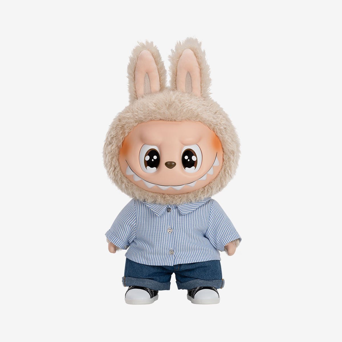 POP MART Labubu Flip With Me Plush Doll – Emotion-Switching Cotton Bunny (40cm)