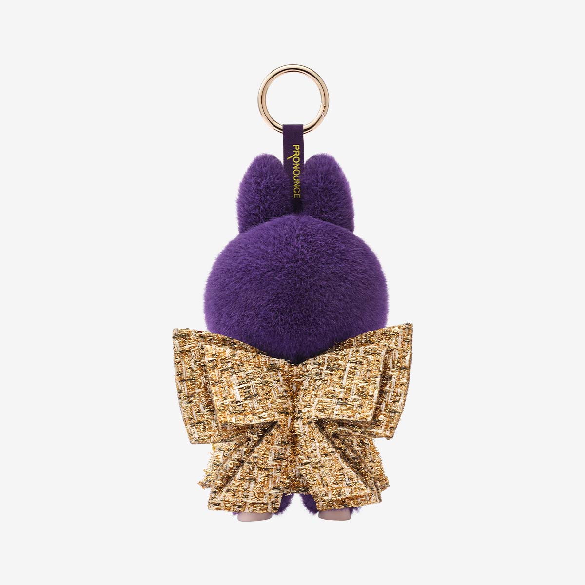 POP MART Labubu × PRONOUNCE – Wings of Fortune Plush Keychain Limited Edition (17cm)