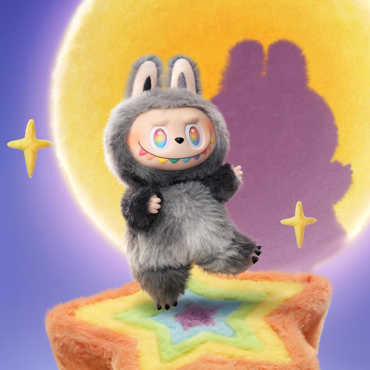 POP MART Labubu Secret Edition Plush Keychain – The Monsters Energy Series Ultra-Rare Collectible