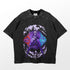 The Yuji Itadori Energy Blast Jujutsu Kaisen T-Shirt by Jujutsu Kaisen features a colorful animated character design with swirling purple and blue elements. The textured fabric and short sleeves make it ideal for any anime enthusiast.