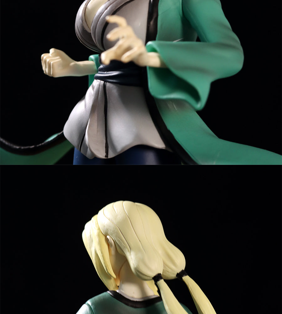 Figura de acción de Tsunade Senju - Edición de 28 cm de colección | Pose dinámica con base de efectos de chakra