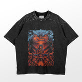 The Naruto Jiraiya with Toad T-Shirt from Naruto features a graphic of a stylized figure with a toad-like creature, echoing Jiraiya&