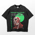 The Colossal Titan Head Attack on Titan T-Shirt features a humanoid figure with muscles under a green moon, bold "Shingeki no Kyojin" and "Colossal" text. Ideal for anime conventions, it&