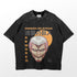The Reiner Braun Armored Titan T-shirt by Attack on Titan features a graphic of Reiner with short hair and a stern look, plus "Shingeki No Kyojin," "Armored Titan," and "Reiner" within an orange circle.