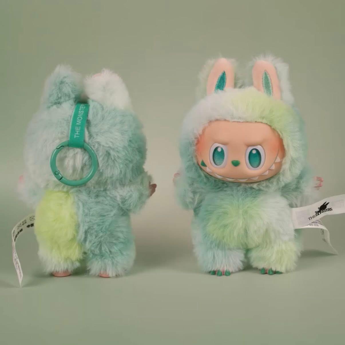 POP MART Labubu SERENITY Plush Doll Keychain – The Monsters Energy Series Limited Edition