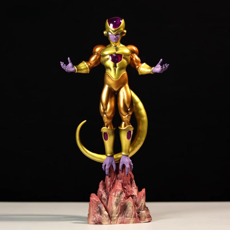 Golden Frieza 수집 가능한 그림 - Dragon Ball Z, 39cm, 높은 세부 사항, 1.16kg