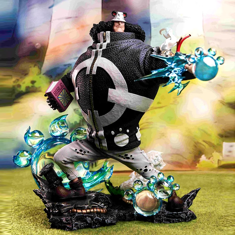 Trafalgar Law Action Figurine – 32cm with Glowing Base & Bubbles, Limited Edition – One Piece Collectible