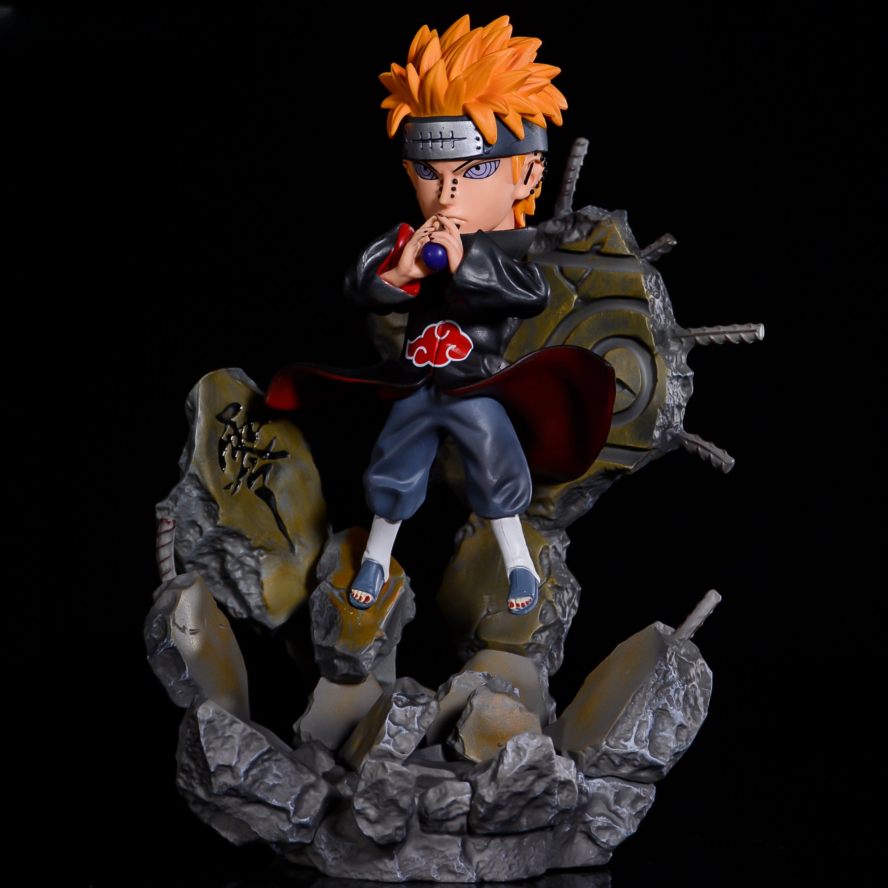 Figura de acción del dolor - 25 cm | Estilo Chibi, PVC premium - Naruto Collectible