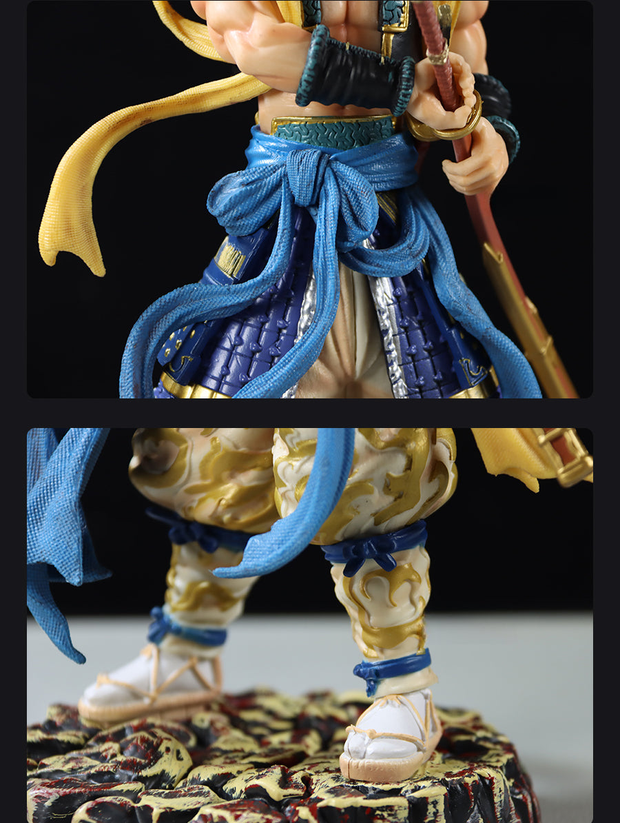 Goku Dragon Ball Z Figura - 31 cm, 1.1 kg, pose de espada, premium coleccionable
