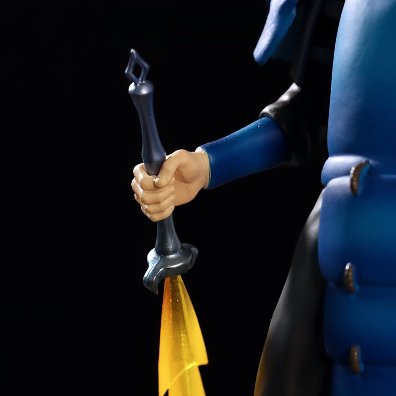 Tobirama Senju Acción Figura - Edición de 28 cm de colección | Pose dinámica con efectos de chakra y espada
