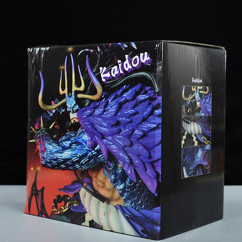 Kaido Dragon Form Action雕像 - 27厘米,帶有尖刺的裝甲和武器,限量版 - 非常適合一件粉絲