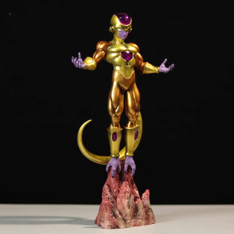 Golden Frieza 수집 가능한 그림 - Dragon Ball Z, 39cm, 높은 세부 사항, 1.16kg