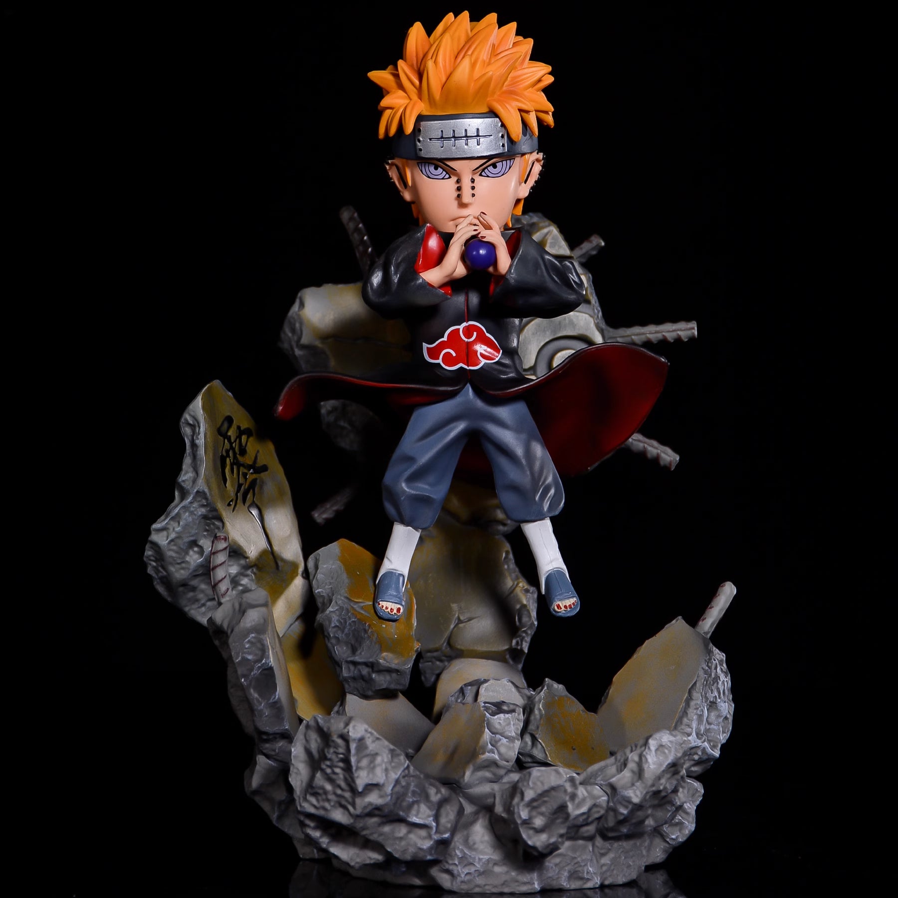 Figura de acción del dolor - 25 cm | Estilo Chibi, PVC premium - Naruto Collectible