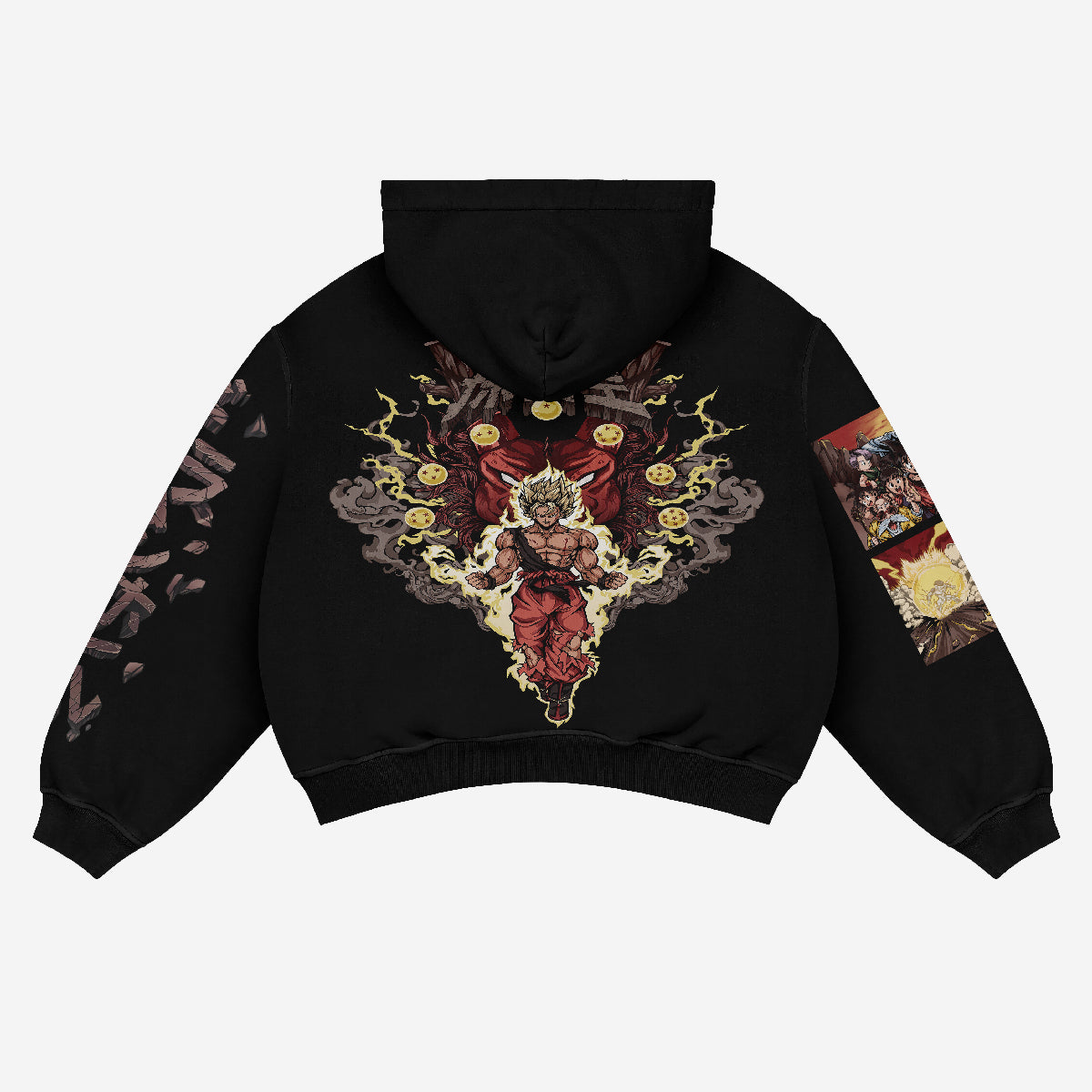 Anime streetwear hoodie sale