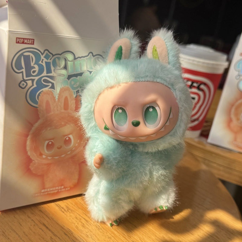POP MART Labubu SERENITY Plush Doll Keychain – The Monsters Energy Series Limited Edition