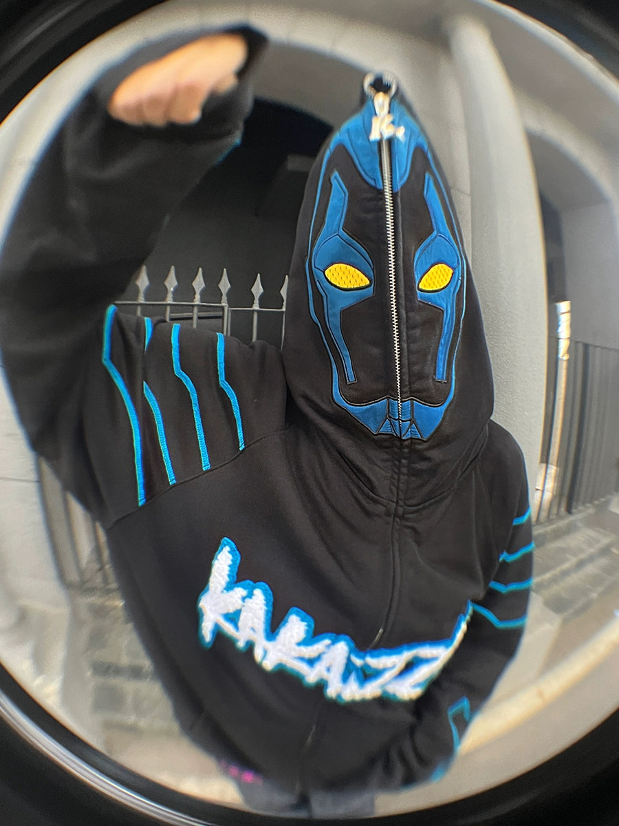 A superhero fan wears Seakoff&