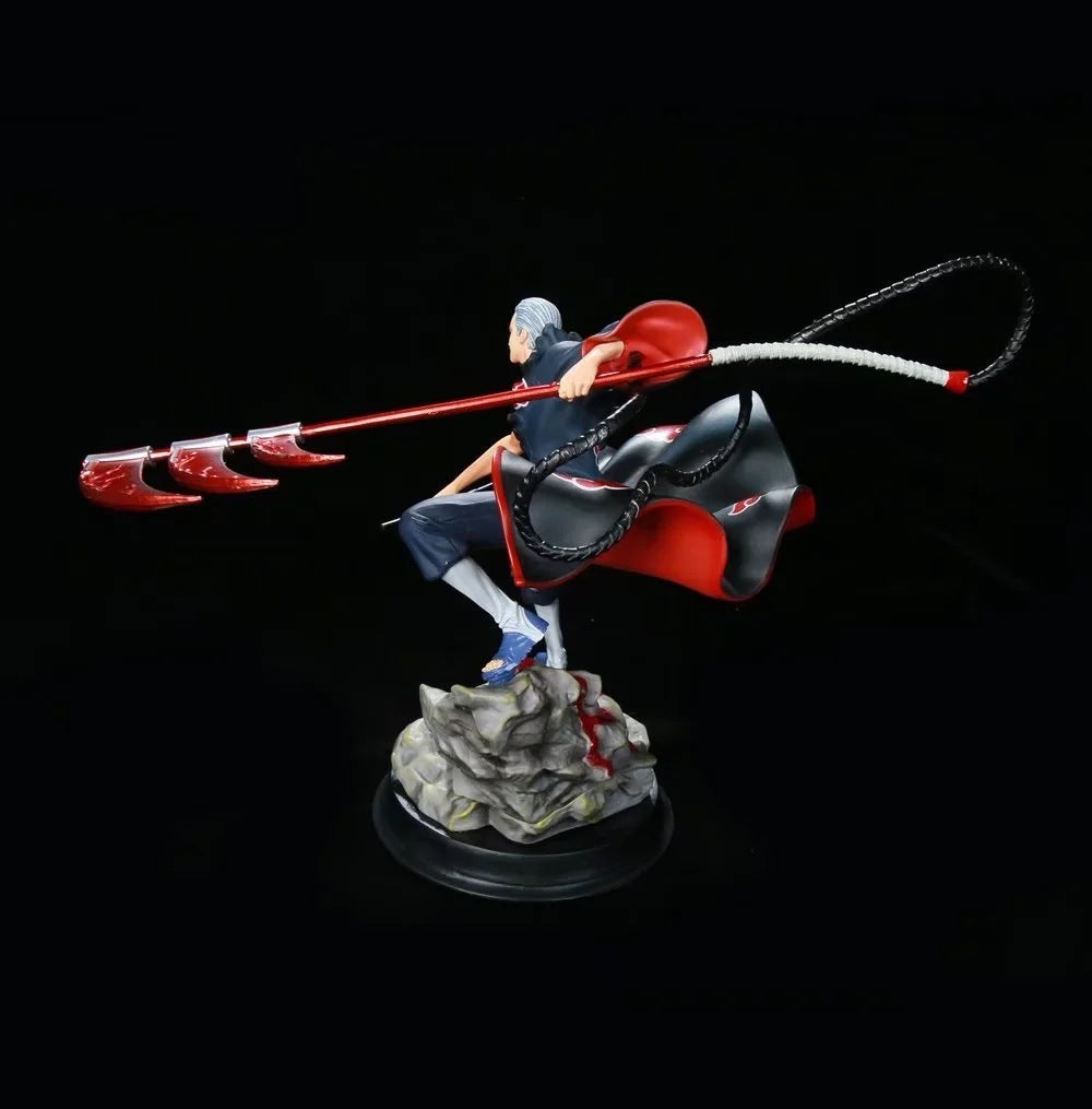 Figura de acción Hidan - Edición de 30 cm de colección | Estatua de anime detallada con armas y pose dinámica