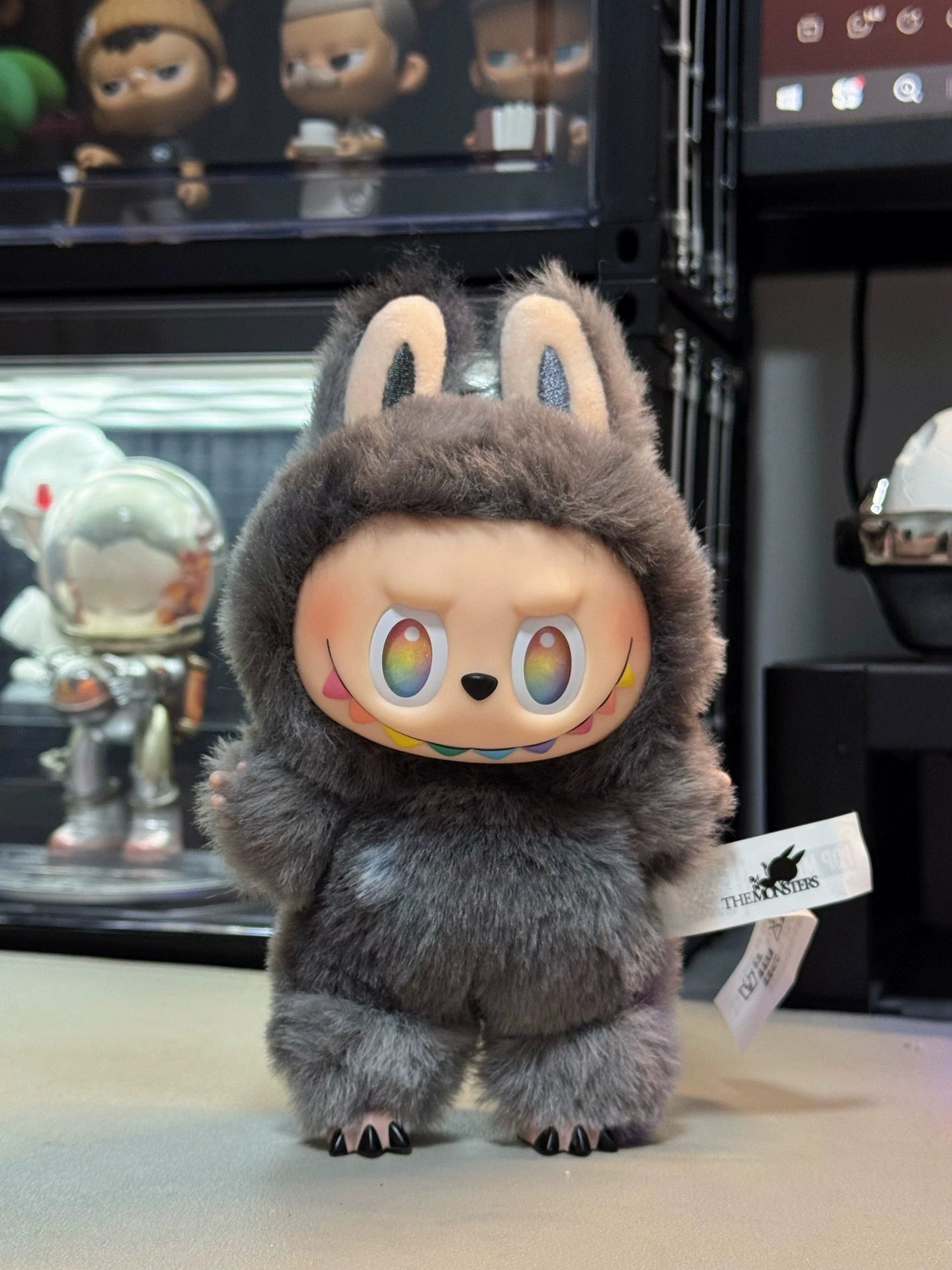 POP MART Labubu Secret Edition Plush Keychain – The Monsters Energy Series Ultra-Rare Collectible