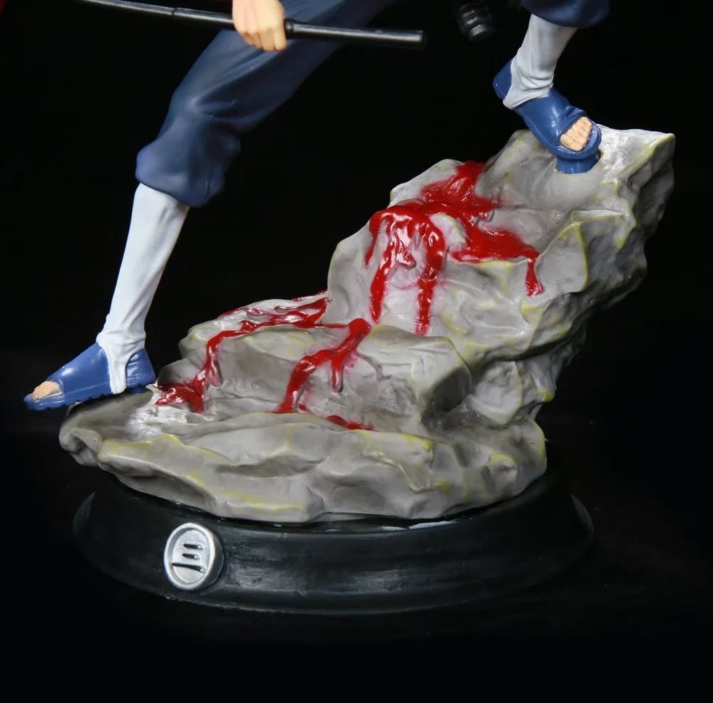 Figura de acción Hidan - Edición de 30 cm de colección | Estatua de anime detallada con armas y pose dinámica