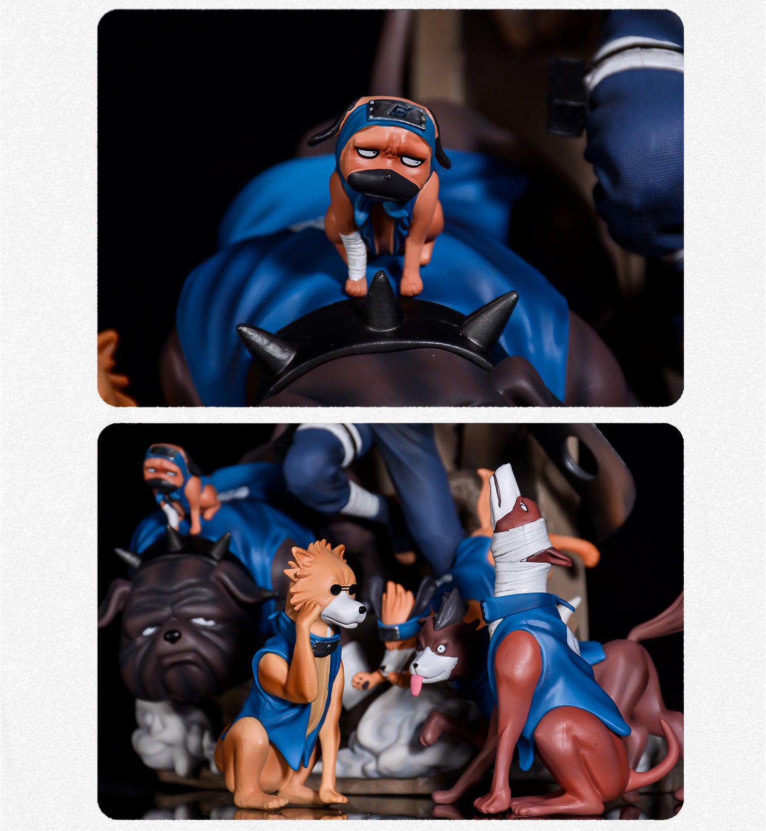 카카시 액션 피규어 - 35.5cm | 닌자 개, 나루토 수집 가능한 프리미엄 PVC