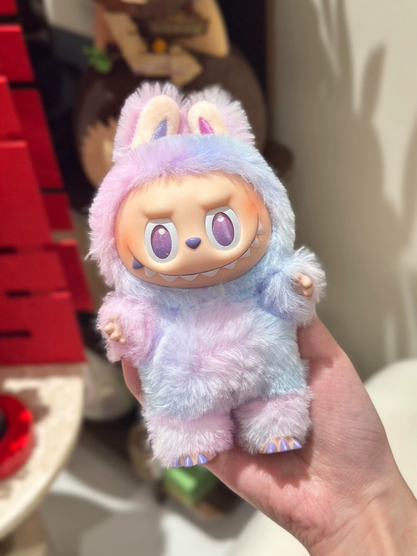 POP MART Labubu LUCK Plush Keychain – The Monsters Energy Series Limited Edition