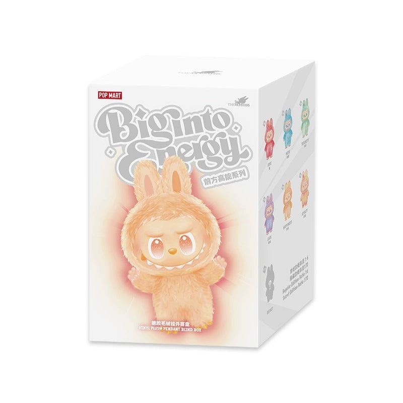 POP MART Labubu HAPPINESS Plush Doll Keychain – The Monsters Energy Series Collectible