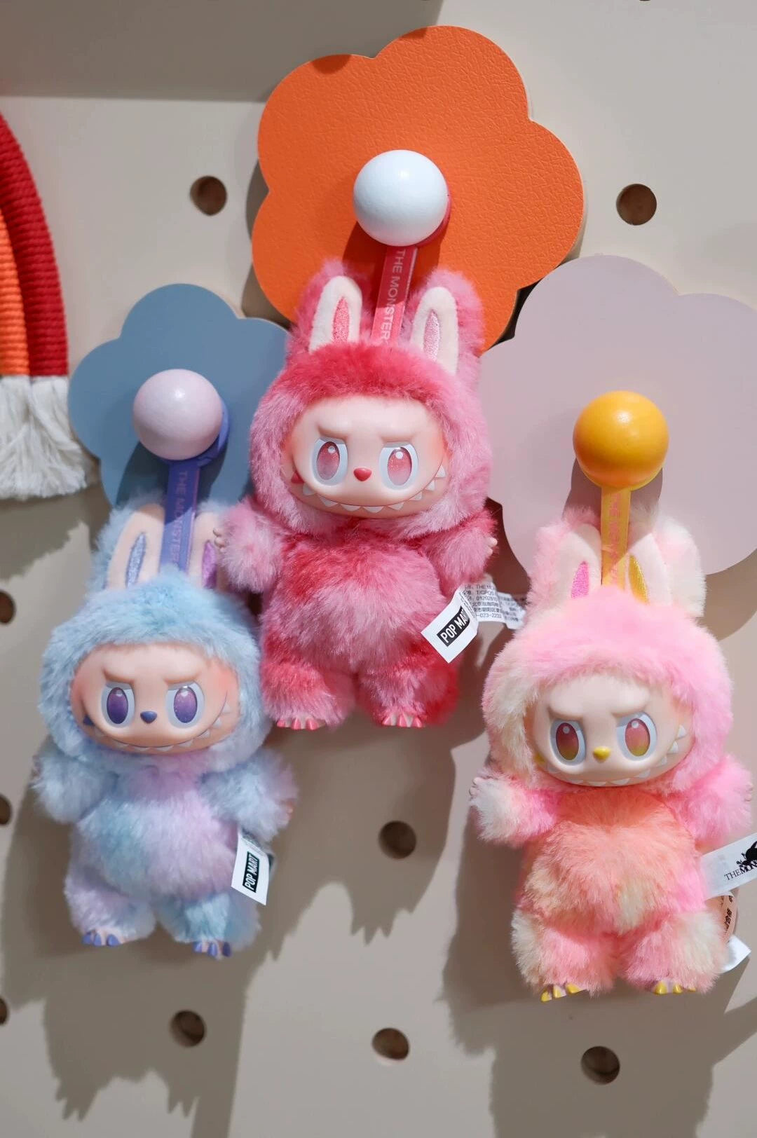 POP MART Labubu LOVE Plush Doll Keychain – The Monsters Energy Series Limited Edition