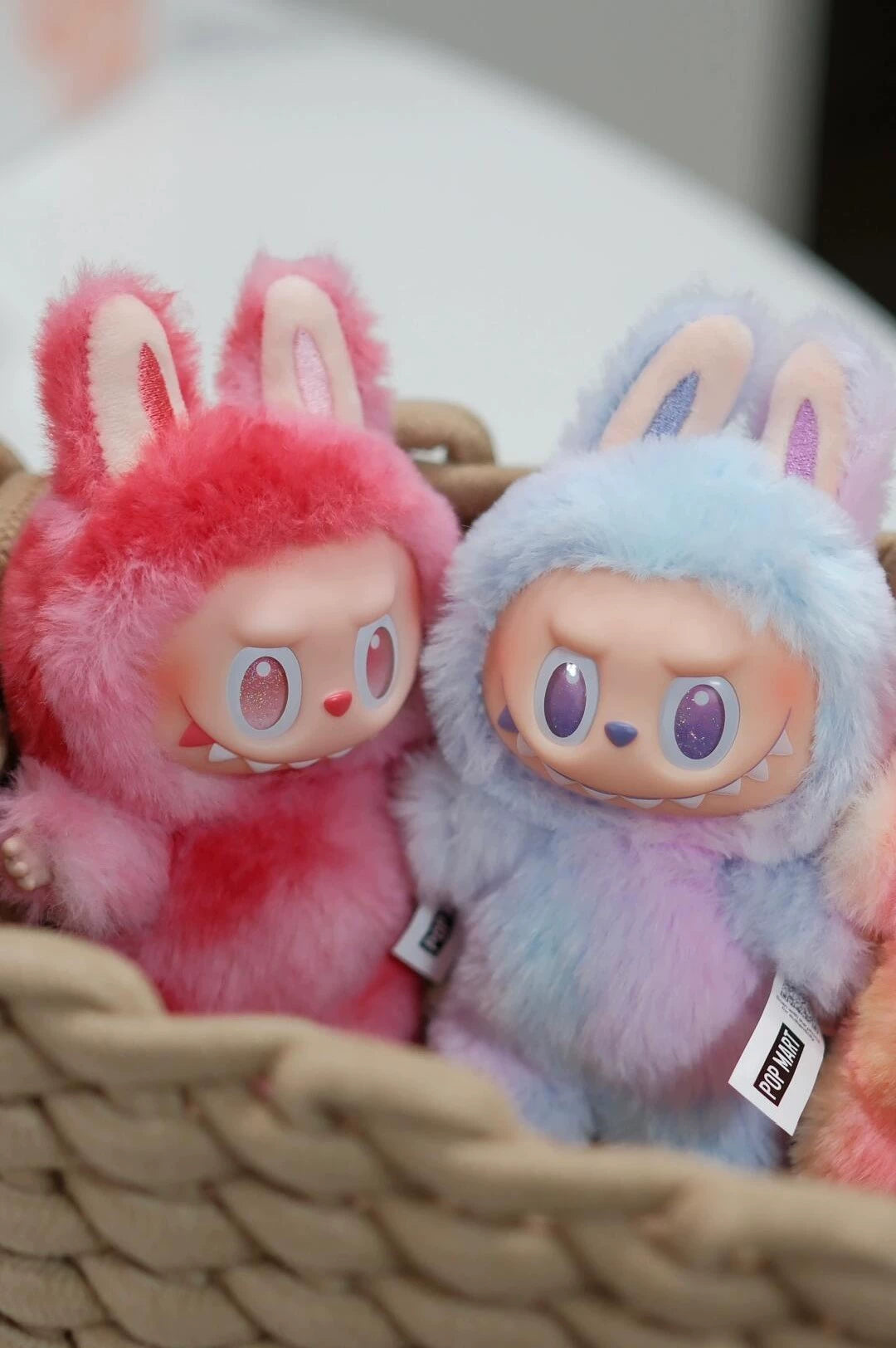 POP MART Labubu LOVE Plush Doll Keychain – The Monsters Energy Series Limited Edition