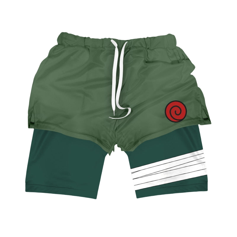 Pourrait Guy Naruto Gym Shorts - Shorts d&
