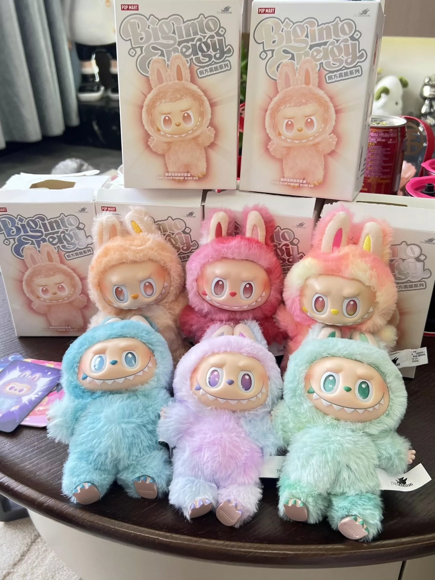 POP MART Labubu LUCK Plush Keychain – The Monsters Energy Series Limited Edition