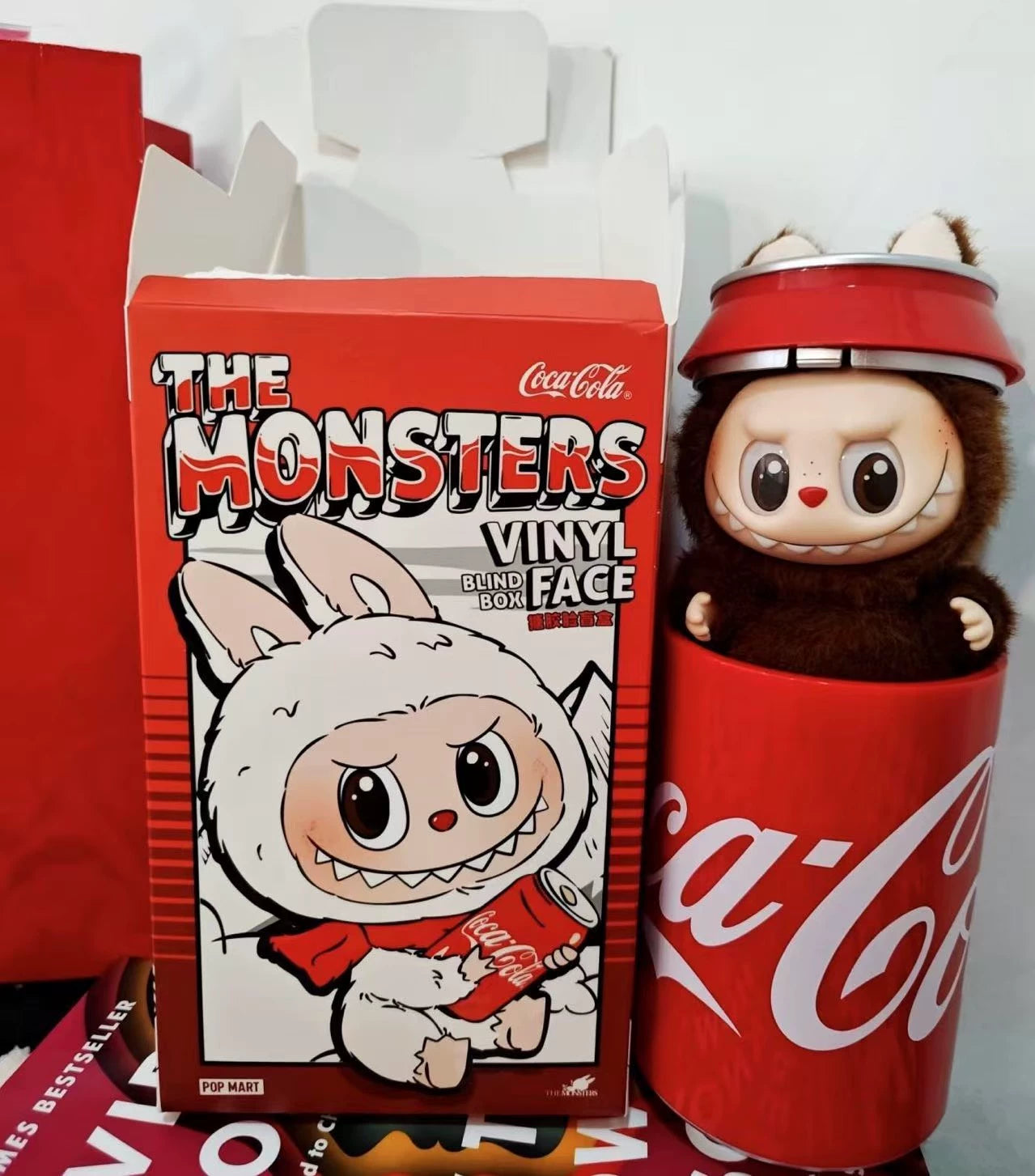 POP MART Labubu Mysterious Guest – Secret Coca-Cola Plush Edition