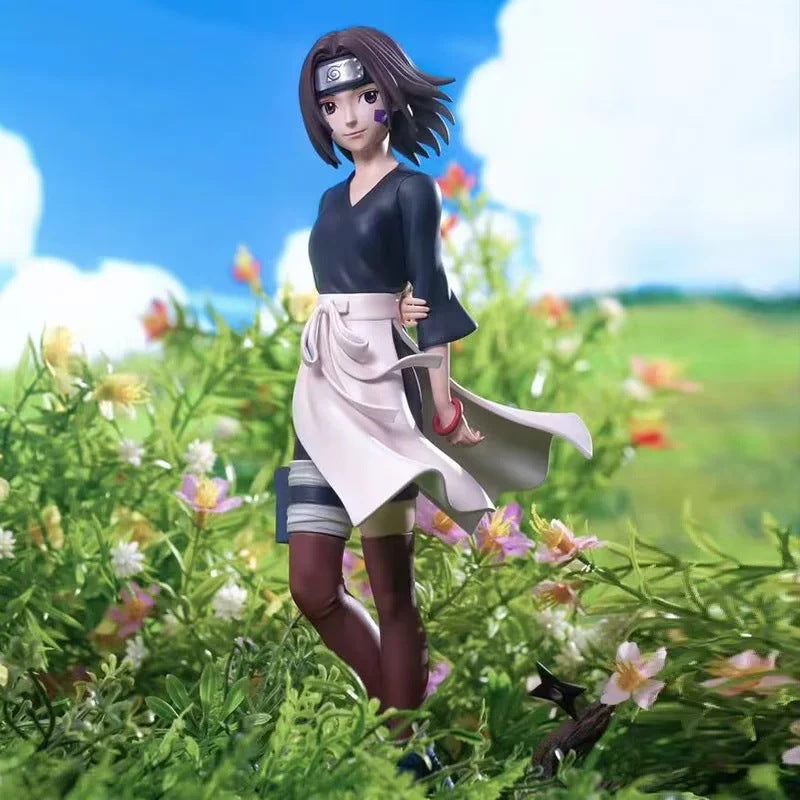 Rin Nohara Action Figura - Edición de Collector de 24 cm | Estatua de anime detallada con pose dinámica