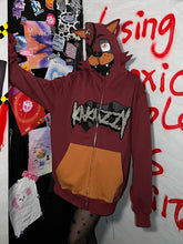 A person in a Seakoff Foxy-Inspired Hoodie, sporting the character&
