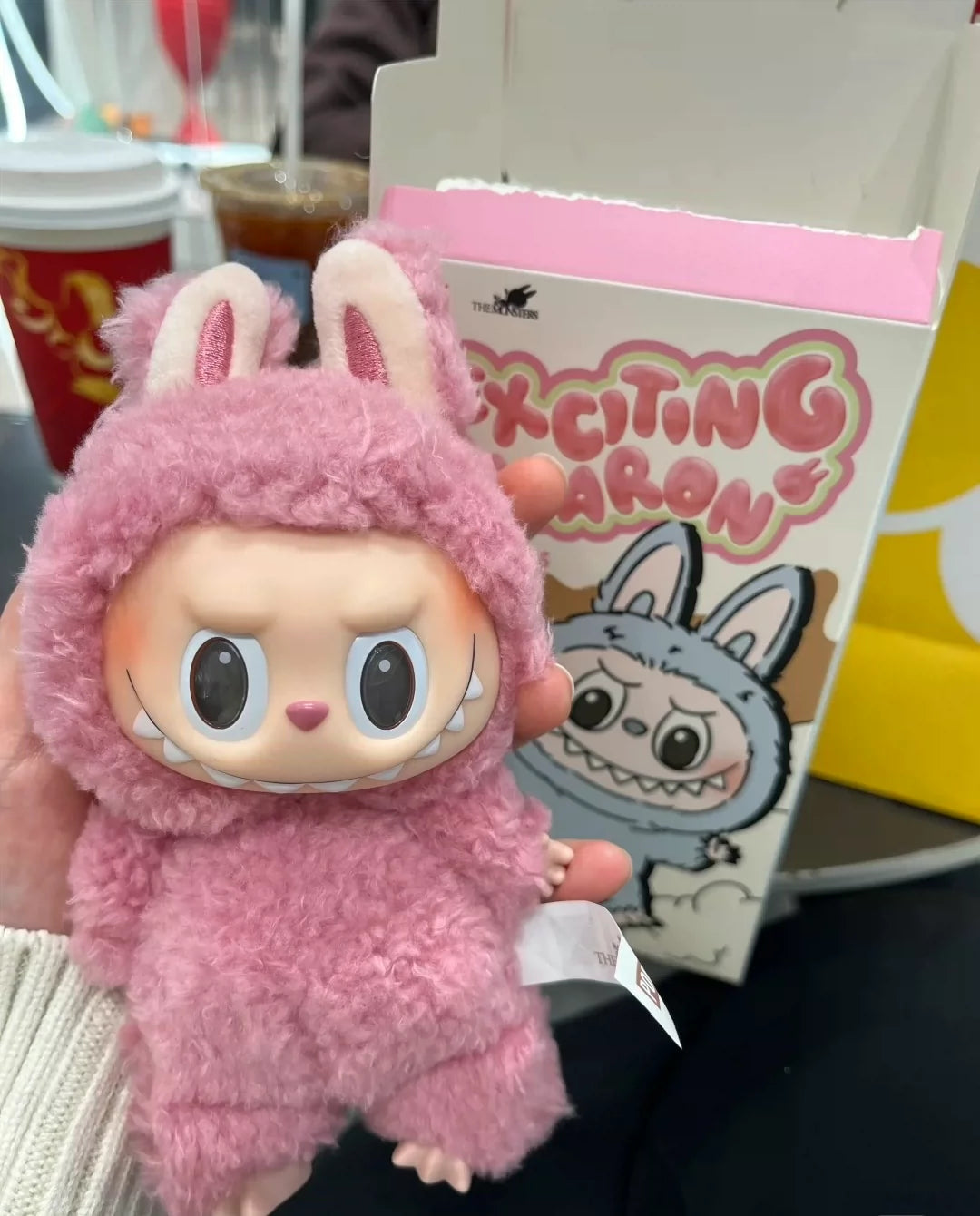 POP MART Labubu Lychee Berry Plush Keychain – The Monsters Series Vol. 1 Collectible