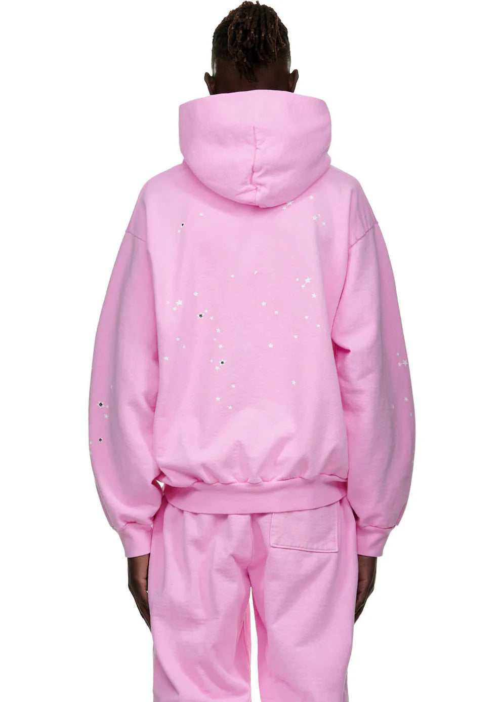 Sp5der Atlanta Hoodie – Pink 440GSM Heavyweight Y2K Streetwear Pullover