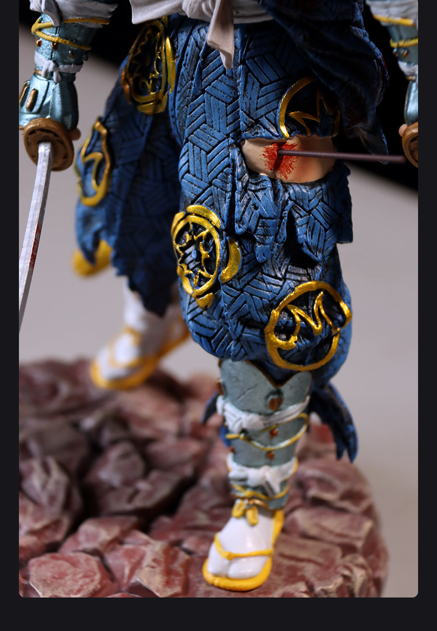 Figura coleccionable de Vegeta Samurai - Dragon Ball Z, 30 cm, Super Saiyan, alto detalle
