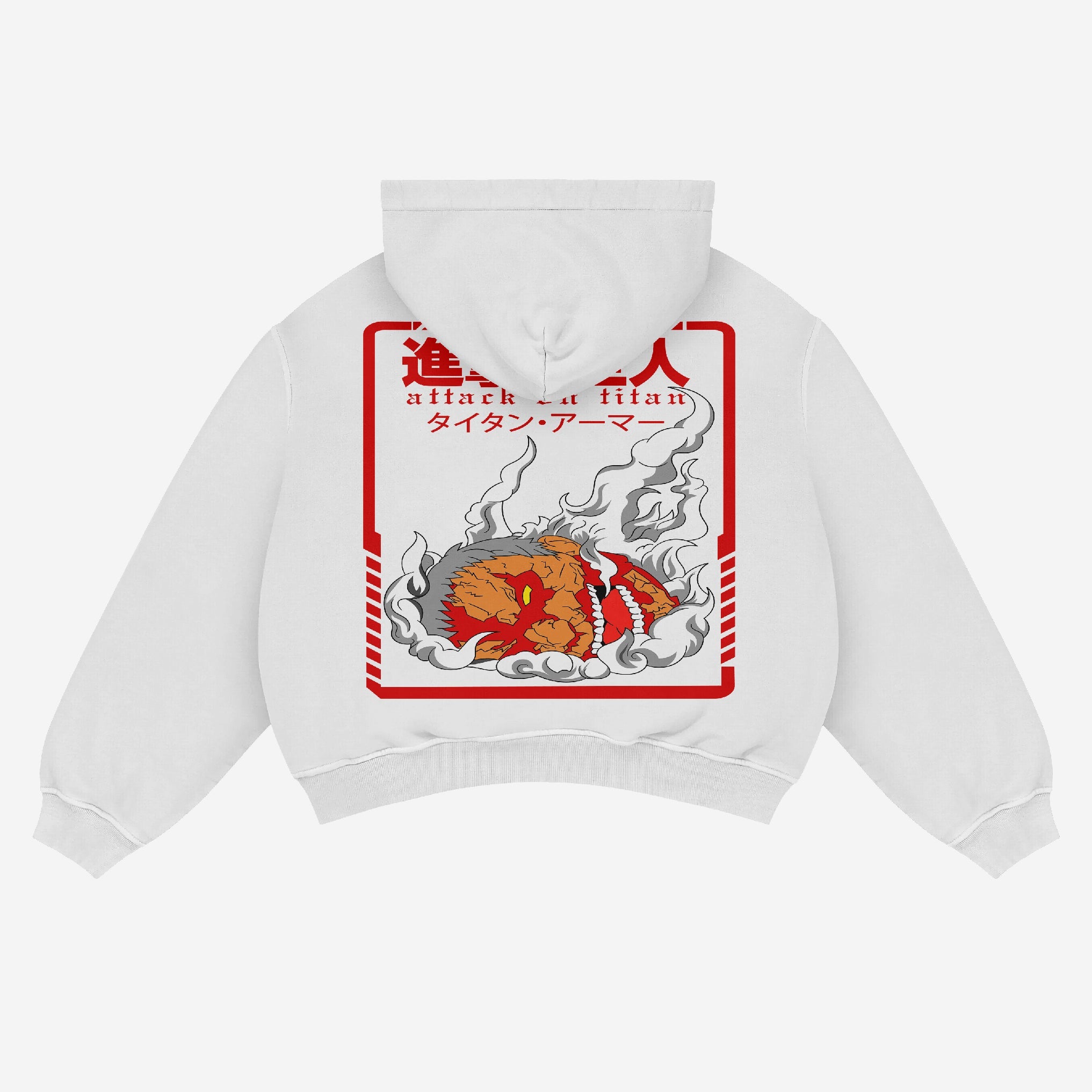 Attack on Titan Armored Titan Hoodie - 100% Cotton, Graphic Street - Style - Seakoff