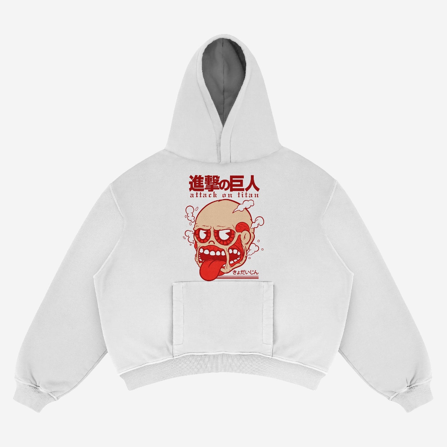 Attack on Titan Armored Titan Hoodie - 100% Cotton, Graphic Street - Style - Seakoff